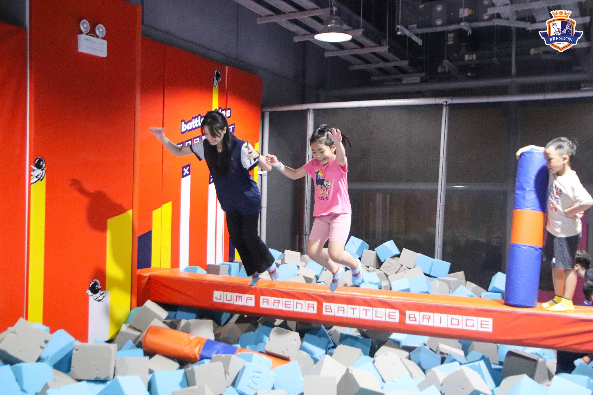 Thử thách vận động tại Jump Arena