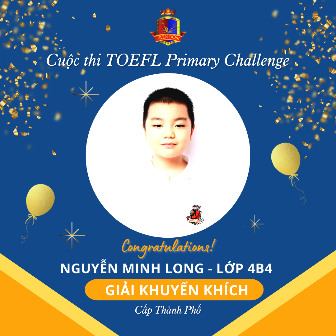 Tin vui từ cuộc thi TOEFL Primary Challenge