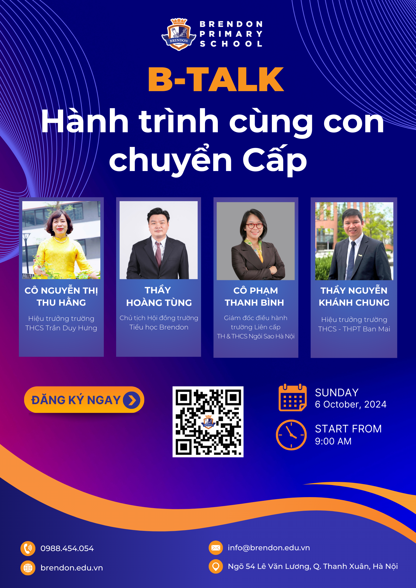 B-TALK: Hội thảo "Hành trình cùng con chuyển cấp"