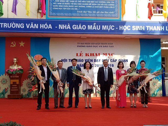 Hôi Thi Giáo Viên Dạy Giỏi Quận Thanh Xuân Năm 2018-2019